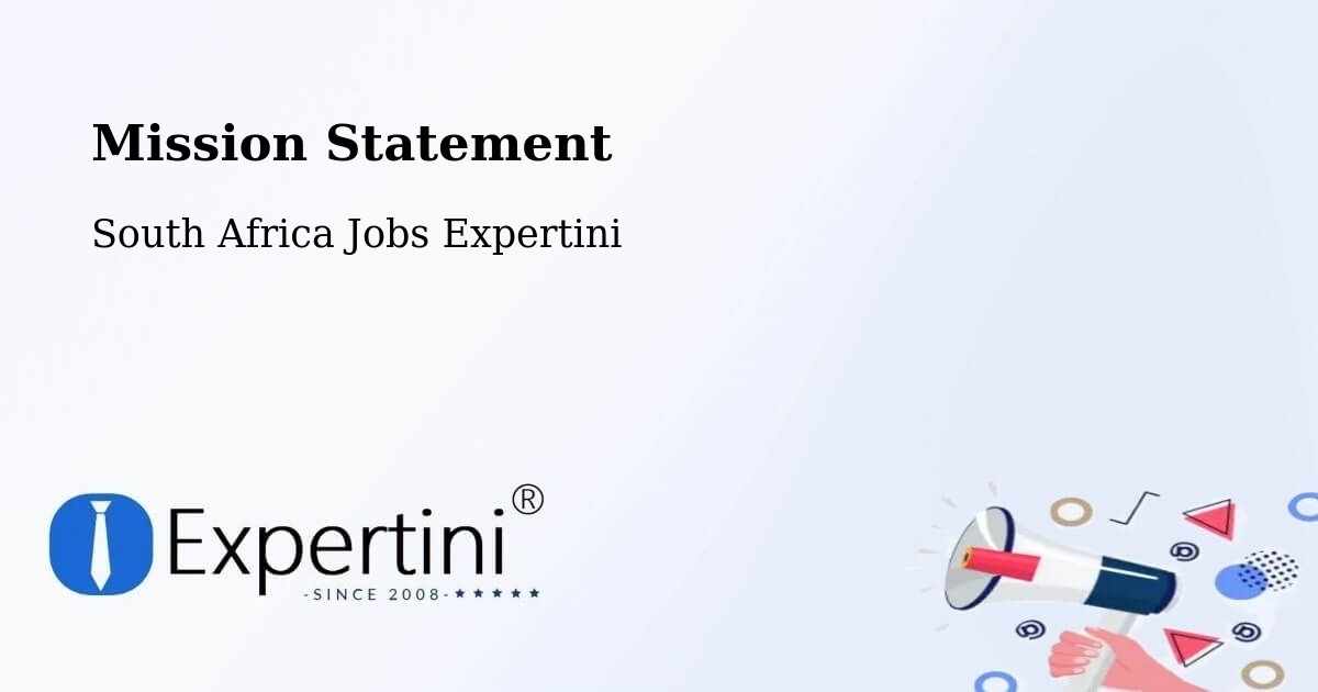 Corporate Mission – Nelspruit - South Africa Jobs Expertini
